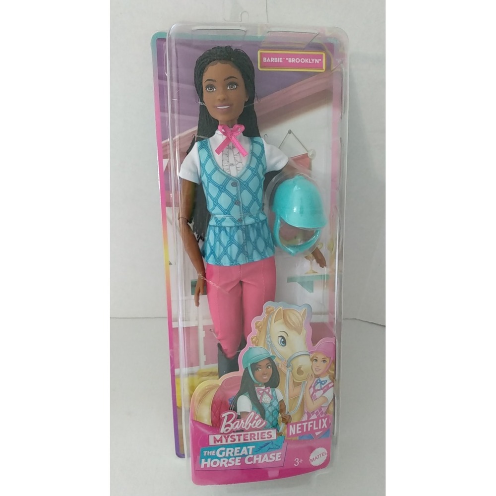 Equestrian Barbie Mysteries The Great Horse Chase Barbie Brooklyn Doll